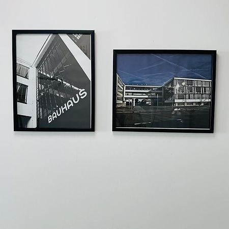 Fewo In Der Bauhaussiedlung Dessau-Rosslau Exteriör bild
