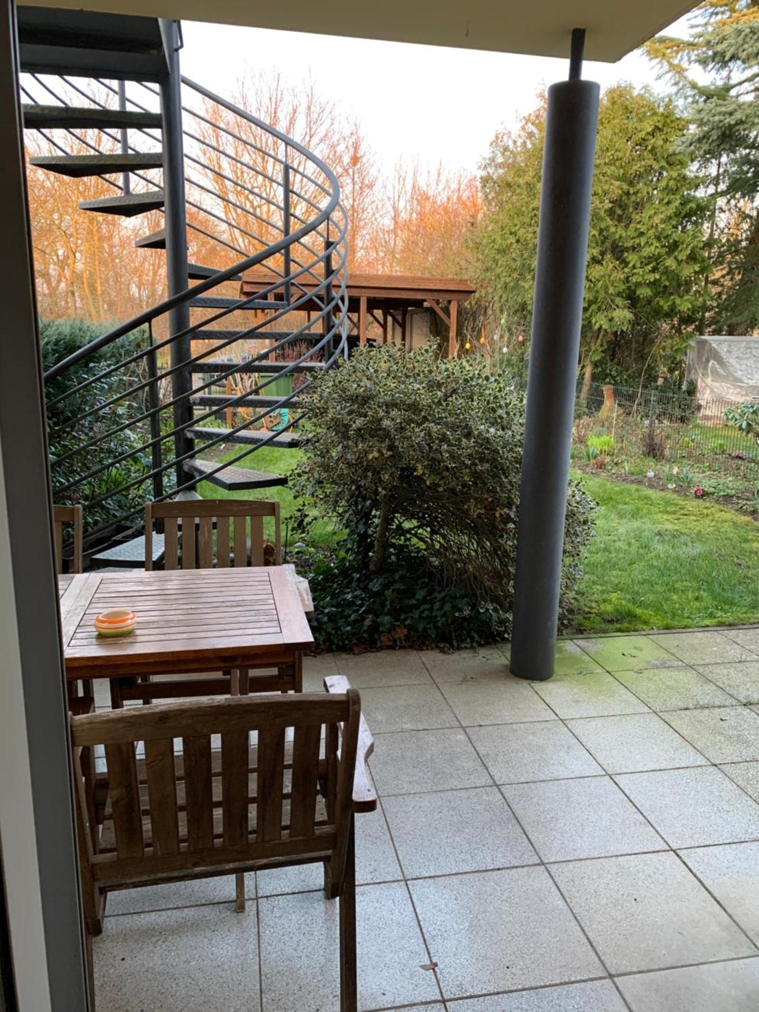 Fewo In Der Bauhaussiedlung Dessau-Rosslau Exteriör bild